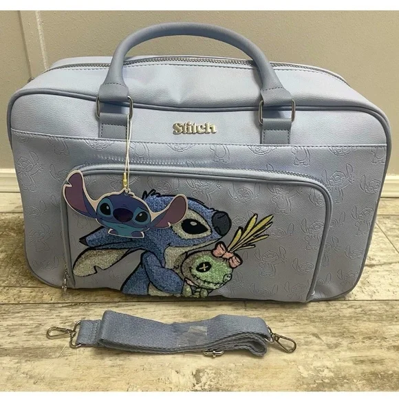 Primark Disney Stitch & Scrump Weekender Travel Bag New - Picture 6 of 7